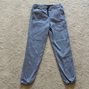 RSQ boys grey jogger pants washed stretch fit pants